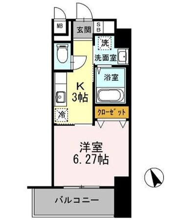 アレーズ南池袋の物件間取画像